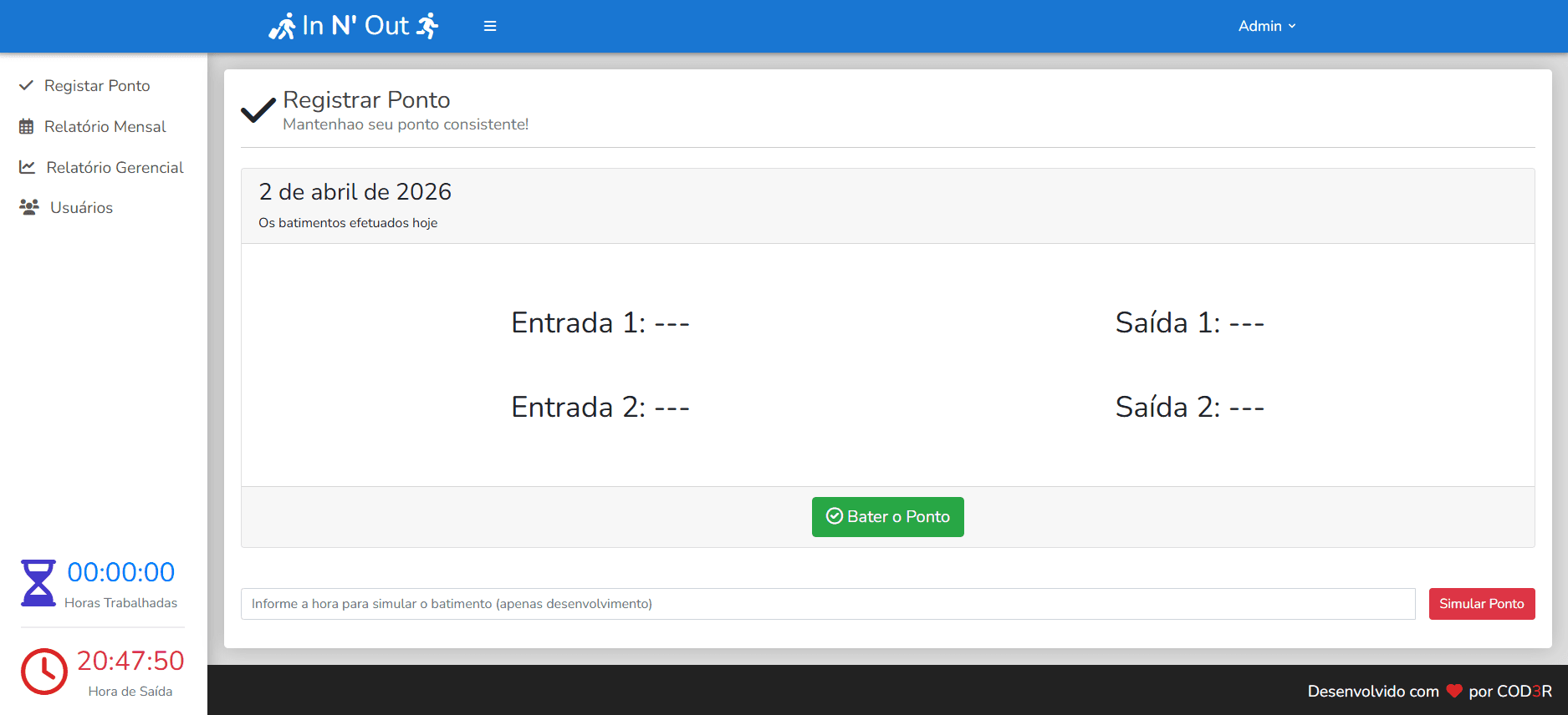 Capa do projeto In N' Out